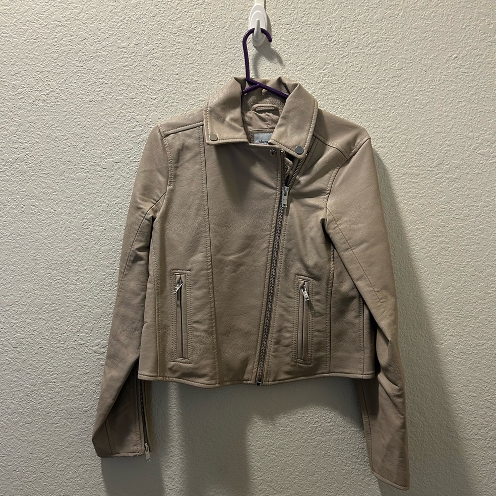 Abercrombie Leather Jacket